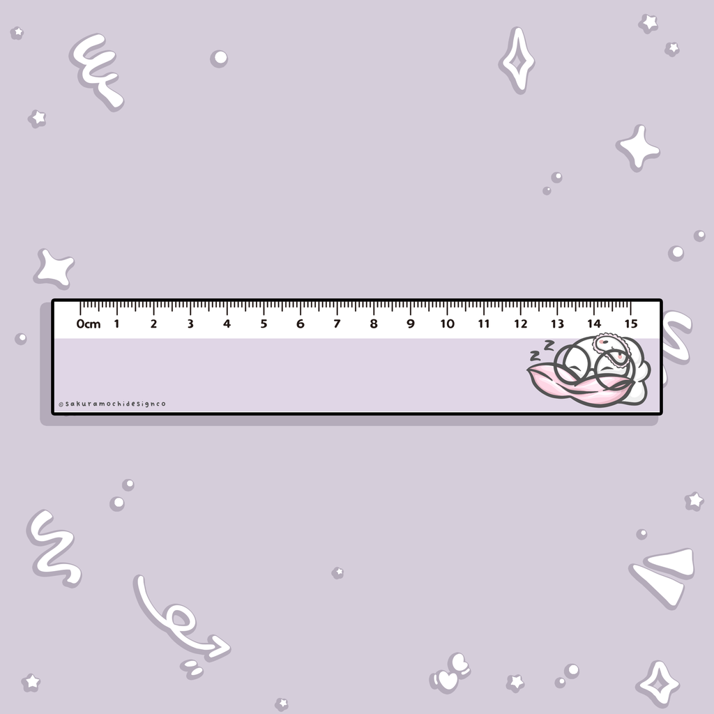 Acrylic Ruler – S A K U R A ♡ M O C H I
